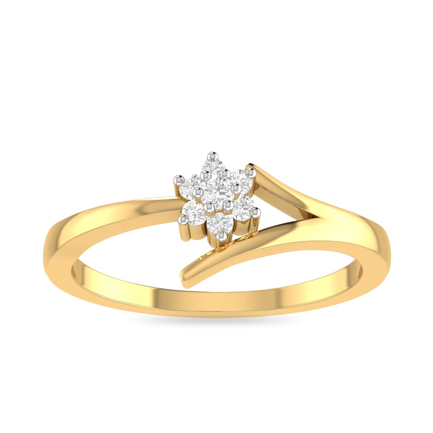 PC Jeweller The Berinhard 22k (916) yellow-gold Ring for Women (B07P7V52DY) Amazon Price History, Amazon Price Tracker