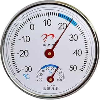 Thermometer/Hygrometer for Home Decorative Updated Analog Thermometer Dial Temperature Humidity Monitor for Room Temp Temperature Humidity Gauge Indoor Temperature Humidity Gauge Analog