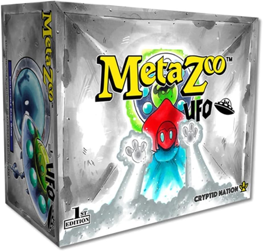 MetaZoo TCG - UFO 1st Edition Booster Box Display, Silver (222641)