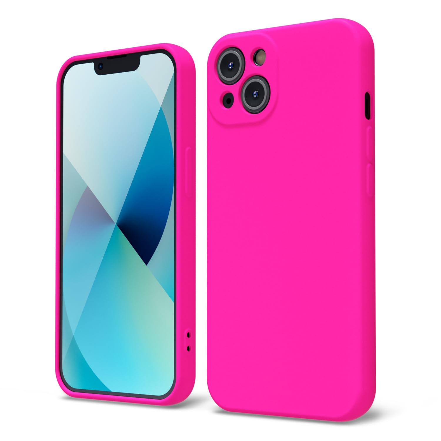 oakxco for iPhone 16 Pro Max Case Liquid Silicone, Soft Rubber Gel Elegant Aesthetic Basic Simple Cover, Cute Thin Slim TPU Matte Solid Color Plain Smooth Case for Women Girl, Light Pink — view 1540