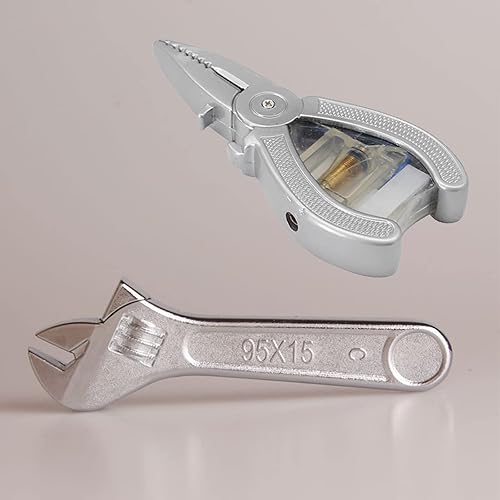 Miniatura 7 de Encendedor de antorcha, alicates creativos, encendedor de butano con diseño de llave, encendedor de gas butano resistente al viento, encendedor de