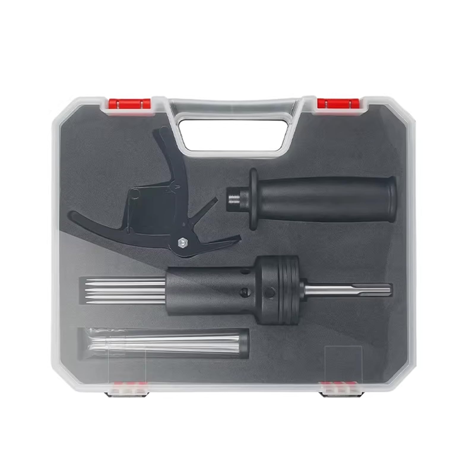 Msioytog 18-Needle Rust Removal Tool For Heavy Duty Industrial Maintenance Rust Descaler Tool