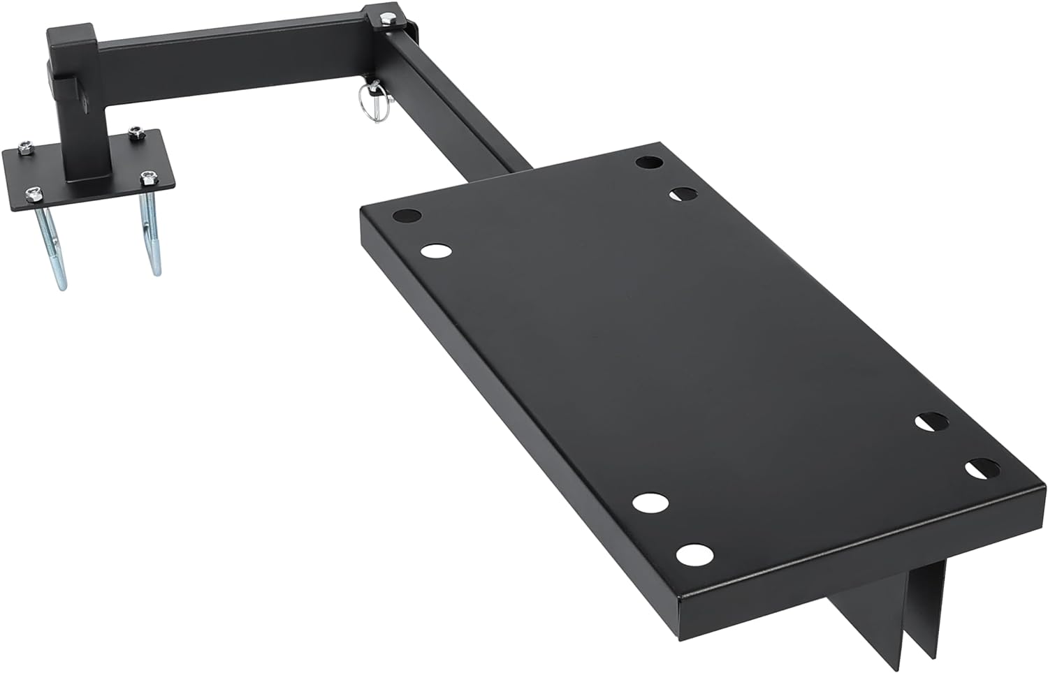 KUAFU RV Griddle N Stow Universal Bumper Grill Mount for RVs Campers Trailers Grilling Tailgating 4" Bumper Mounted