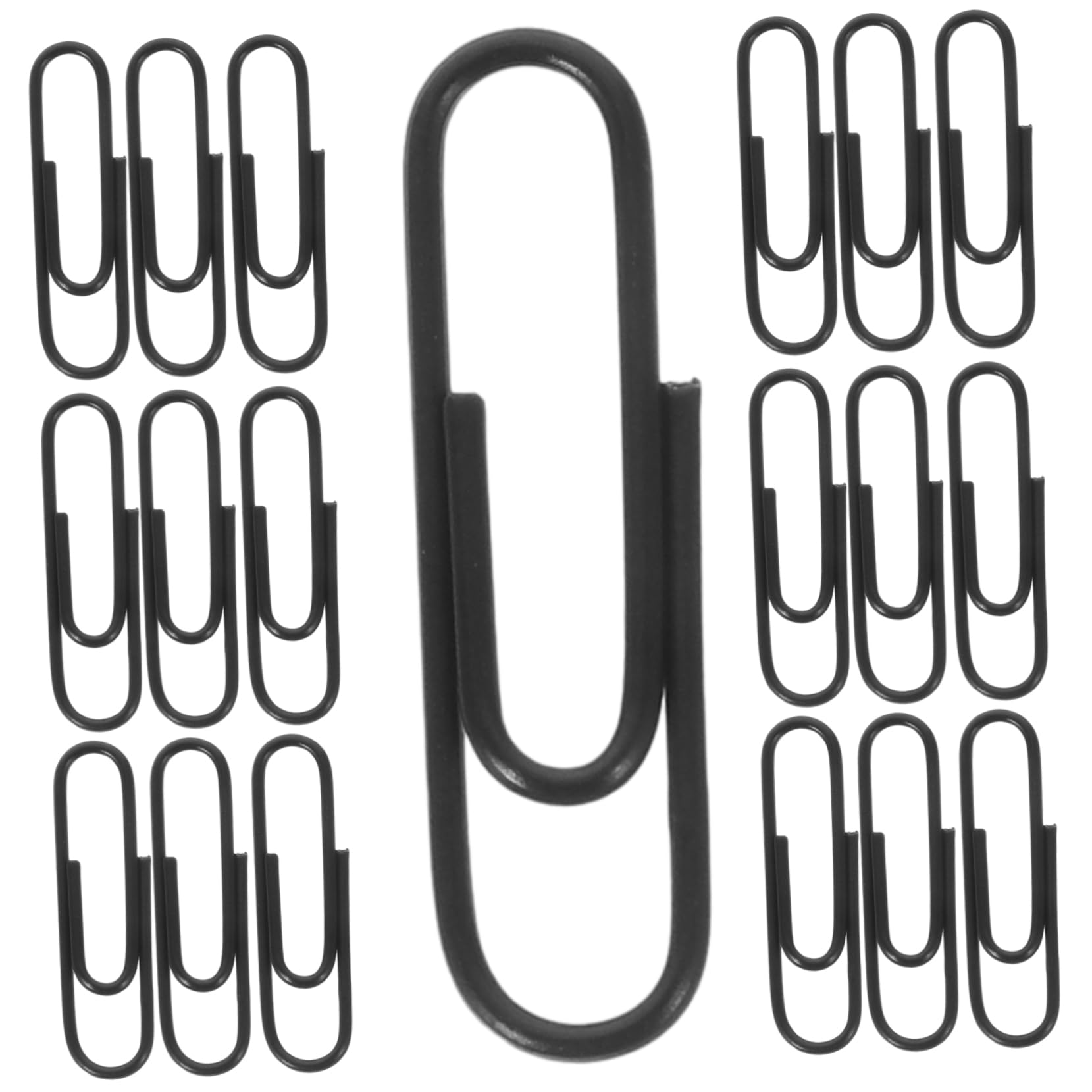 HOMSFOU 4 Sätze Kreative Büroklammern Einzigartige Form und Praktische Clips für Notizen Fotos und Karten für Bürobedarf oder Teiliges