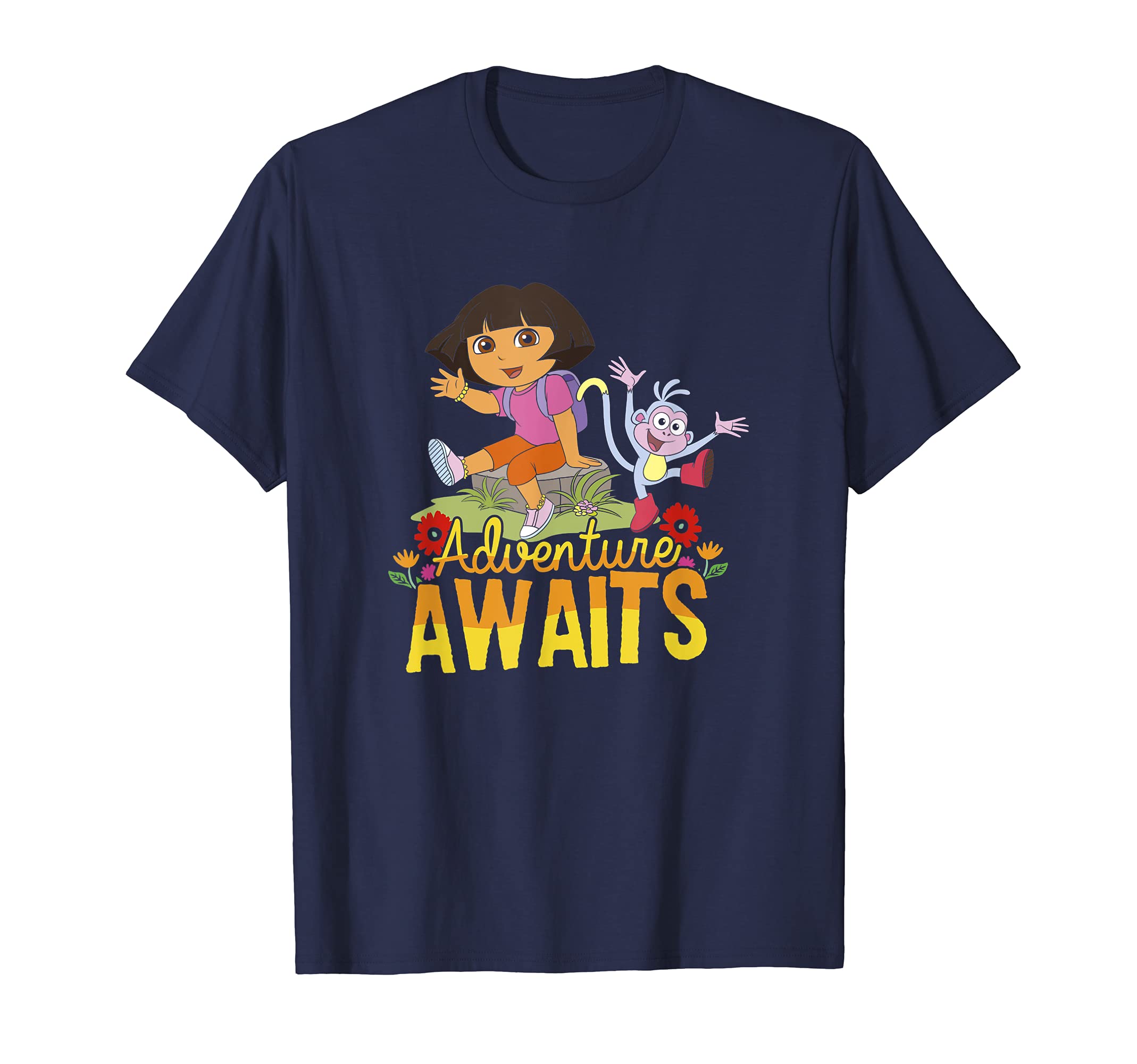 Dora the ExplorerAdventure Awaits T-ShirtOEKO-TEX STANDARD 100