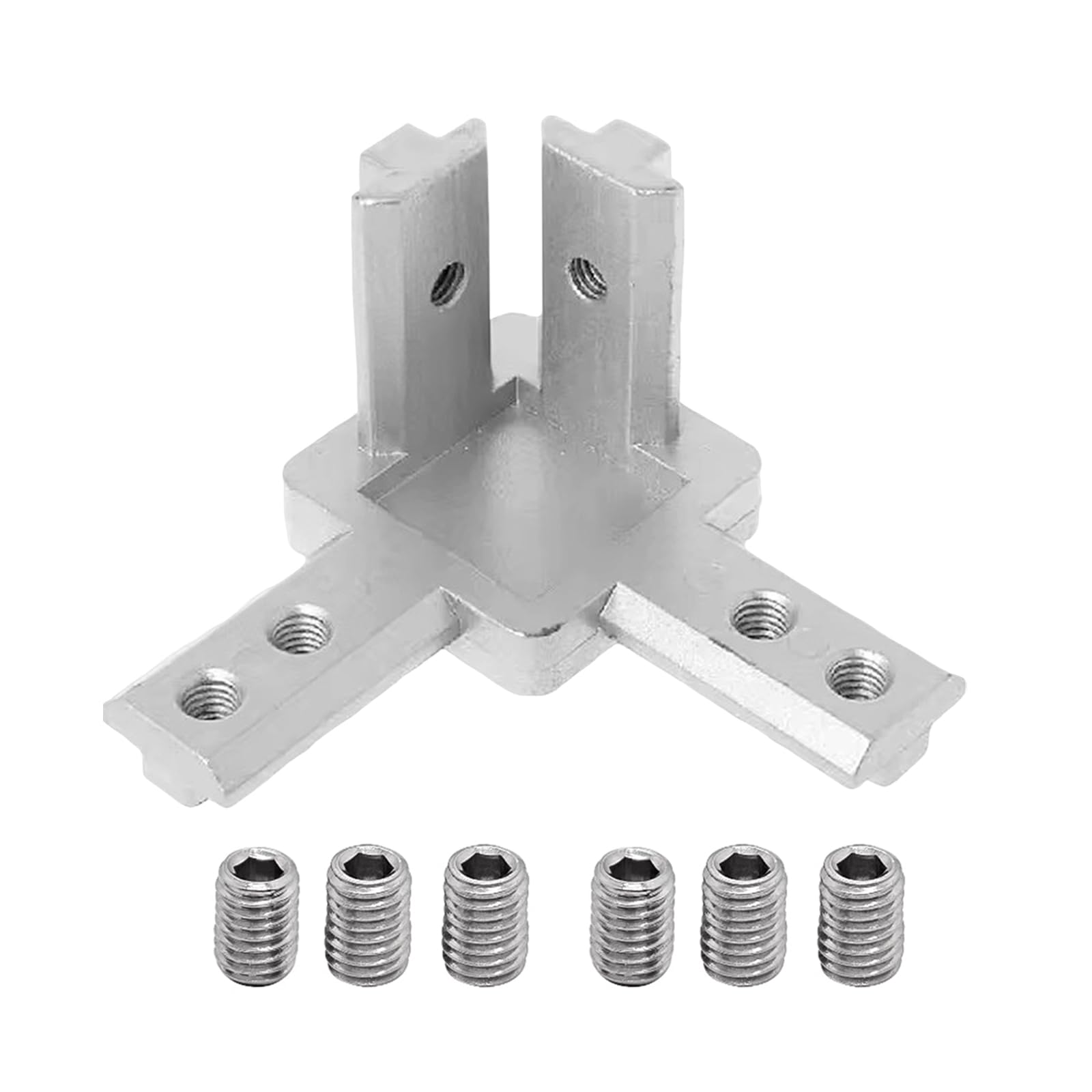 3-Weg Verbinder Eckverbinder Nut 8 für Aluprofil 30x30 3-Weg Verbinder Eckverbinder Nut 8 für Aluprofil 30x30