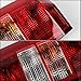 FIONE - for Jeep Patriot Taillight Assembly 2008-2017 Stop Indicator Light Brake Rare Lamp Replacement Left Driver Side LH 5160365AG