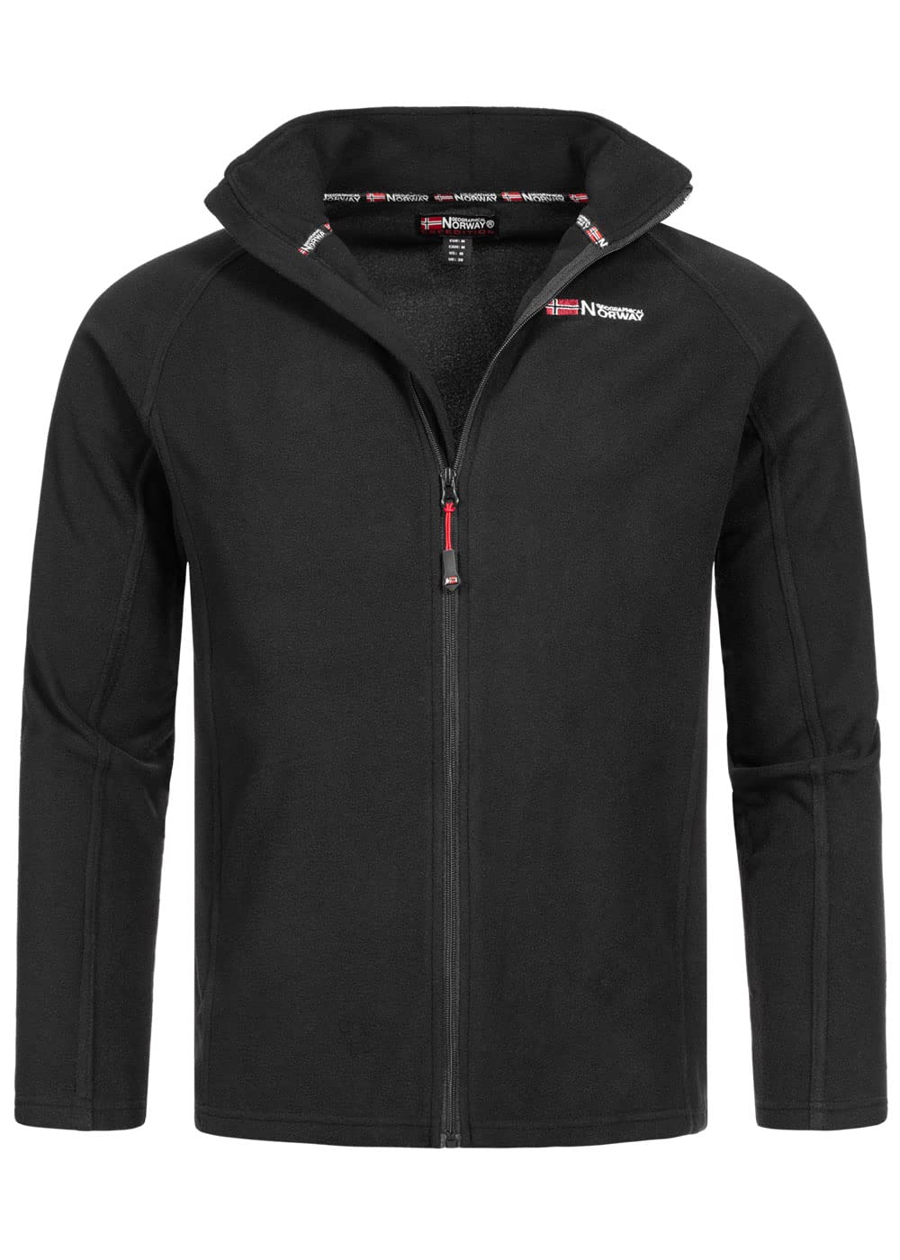 Geographical Norway Men's Black - Fleece Jacket, Xl