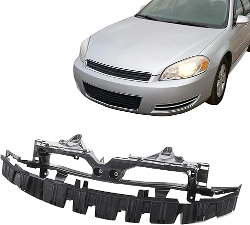 CarPartsDepot Barra frontal para parachoques delantero, amortiguador de energía compatible con CHEVY 06-16 CHEVY Impala/Monte Carlo Sedan Coupe