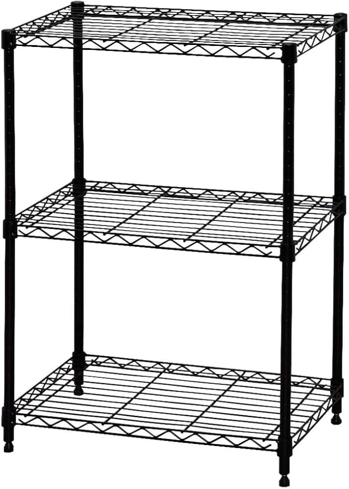スチールラック　3台セット　幅90cm メタルラック　収納ラック　メタルシェルフ メタルシェルフ スチールラック キャスター付 3段 幅90 奥行き35