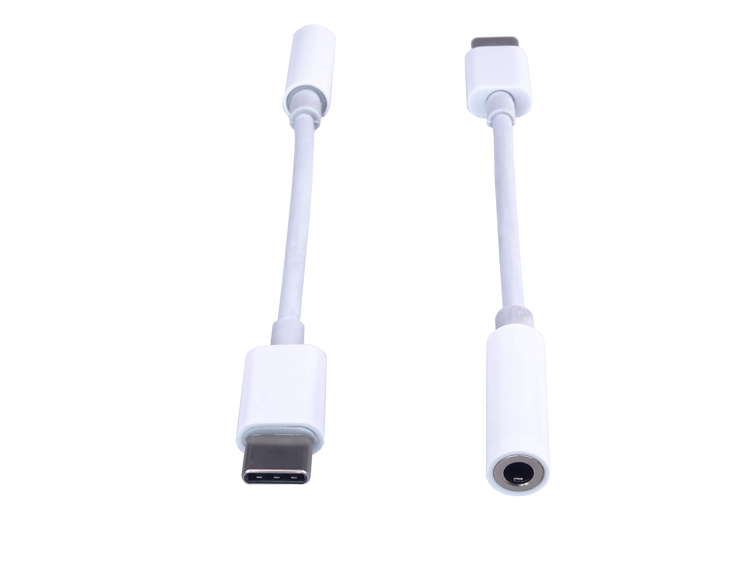 PremiumCord Adapter USB-C na Stereojack 3,5 mm z Układem DAC, Słuchawkowy AUX, Wtyk 3.2 Typu C na Gniazdo Jack, Kompatybilny Android I iOS, Biały, 10 cm
