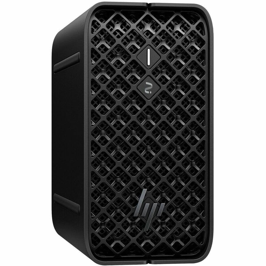 Image of HP Z2 Mini G1a Workstation - 1 x AMD Ryzen AI Max+ PRO 395-128 GB - 2 TB SSD - Mini PC - Jet Black - AMD Chip - Windows 11 Pro - Graphics - NVMe Controller - 0, 1 RAID Levels - English Keyboard - 10