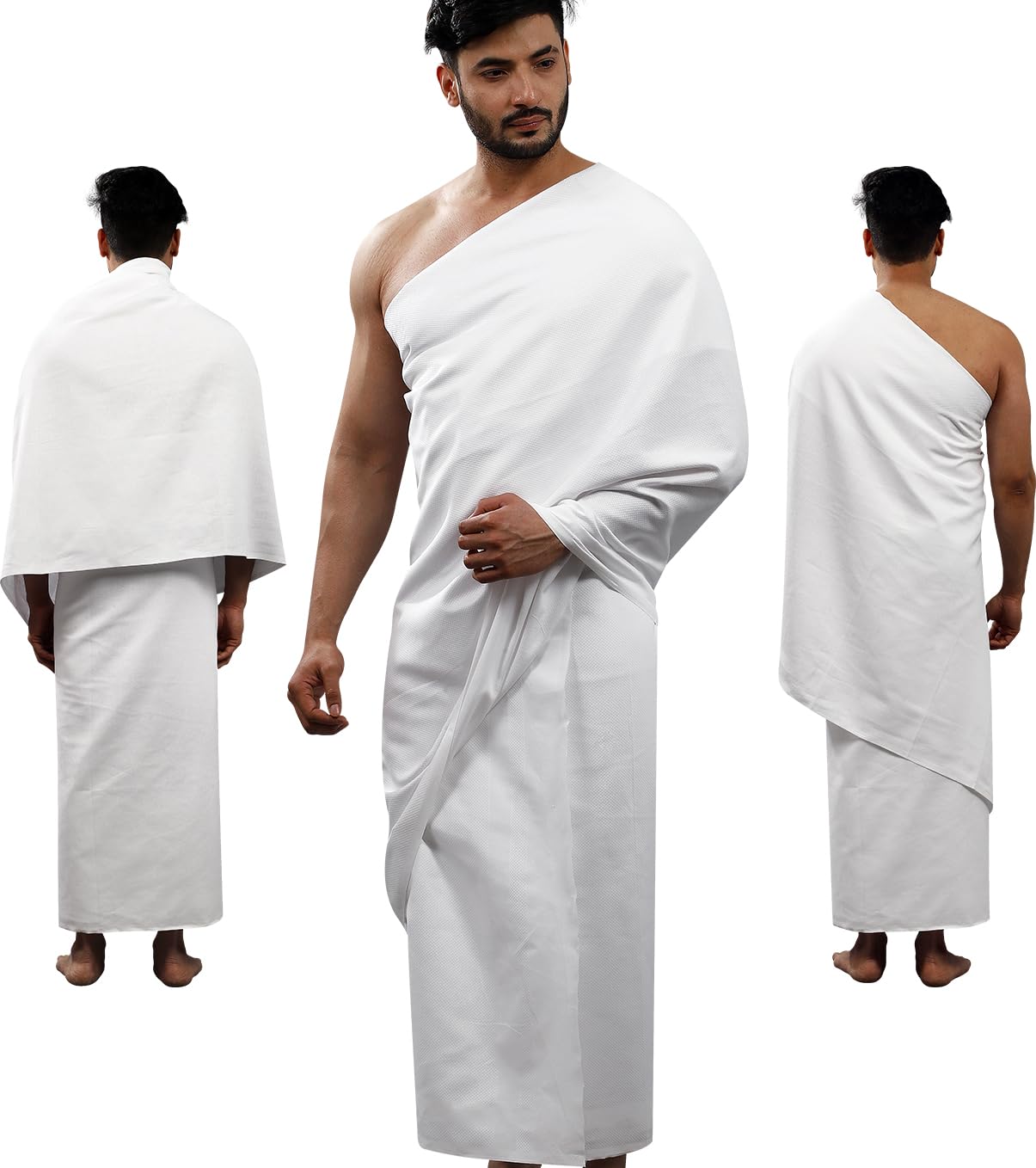 Serviettes Ihram coton pour le pèlerinage de la Omra à La Mecque - 8