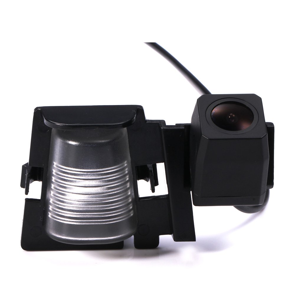 HD IP68 1280Pixels Auto Vehicle Car Van 170° Wide Angle License Plate Light Rear View Reversing Backup Camera Parking Aids System Compatible with Jeep Wrangler