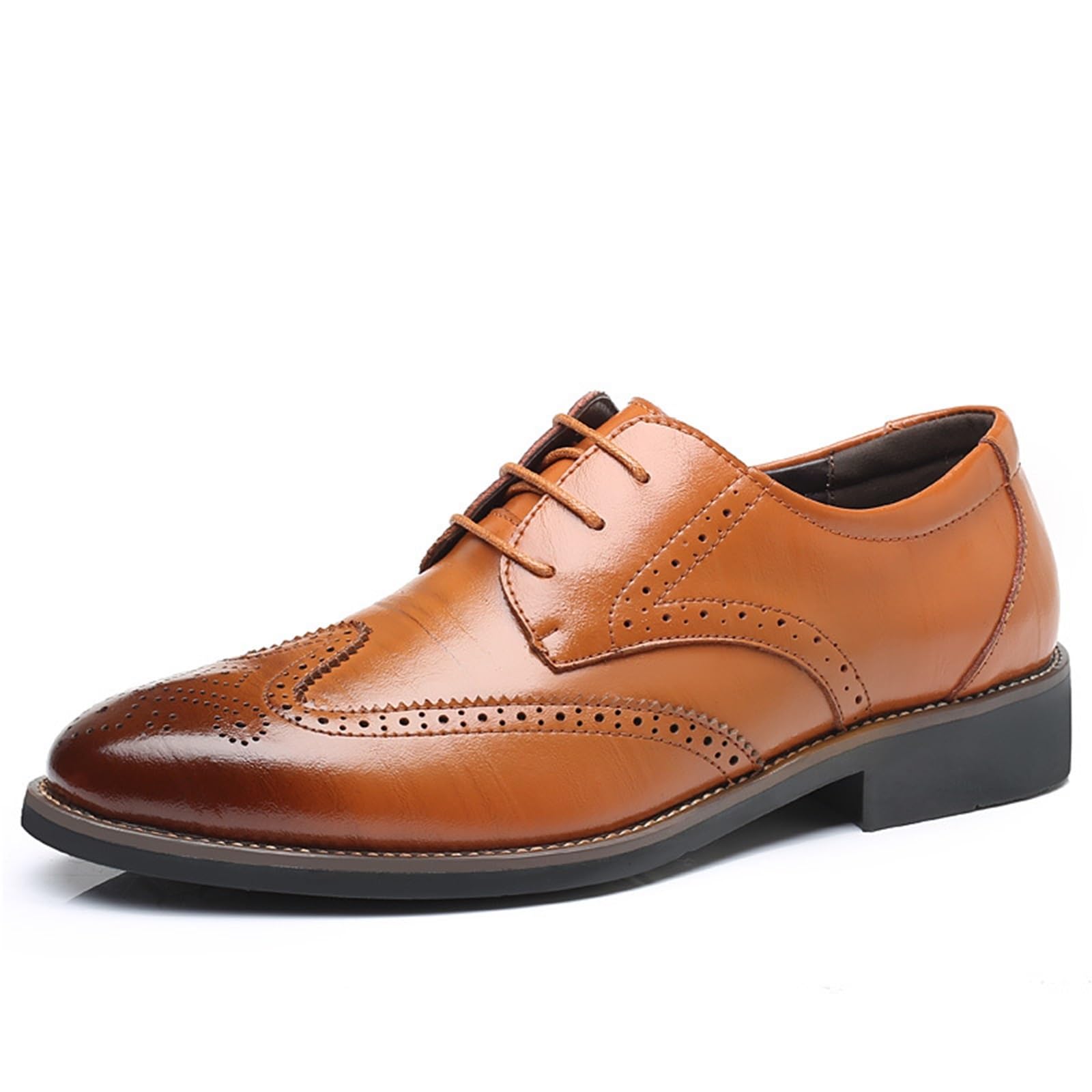 Scarpe Eleganti da Uomo, Rifinite A Mano Oxford Cerimonie