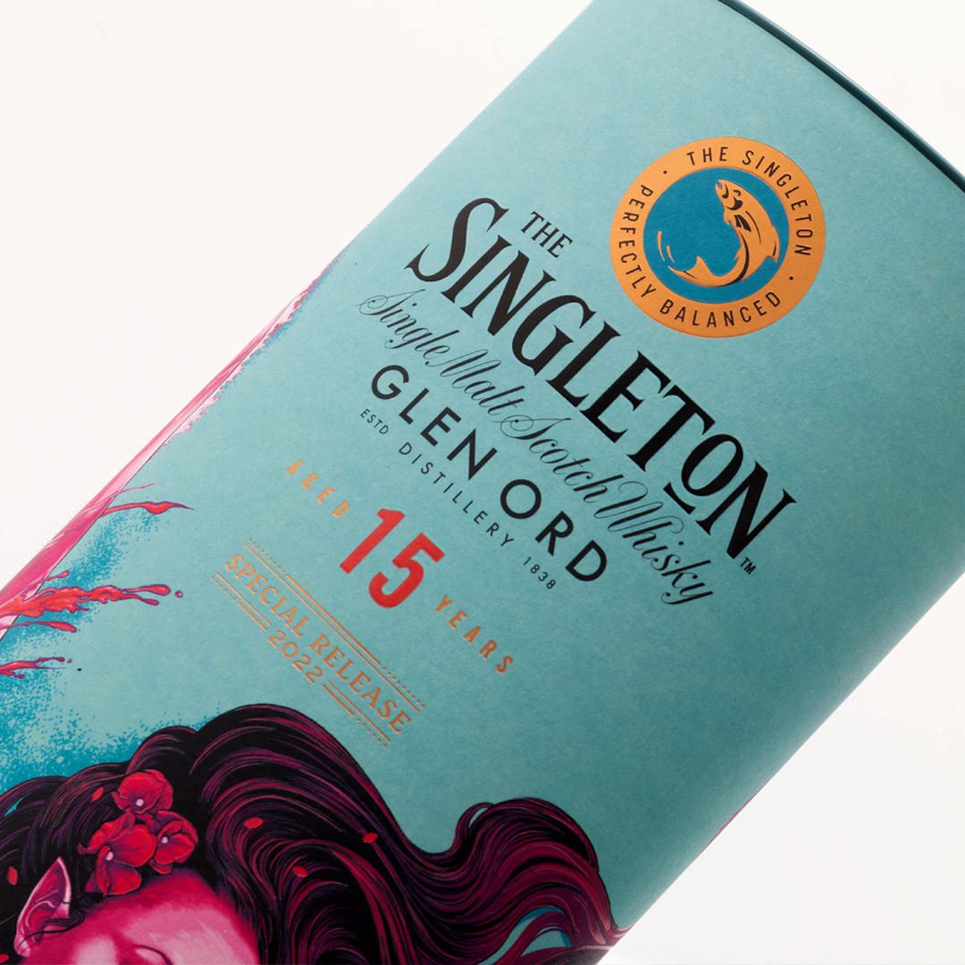 The Singleton 15 Jahre - Special Releases 2022, Single Malt Scotch Whisky, In einer Geschenkverpackung, Handwerklich hergestellt auf schottischem Boden, 54.2% vol, 700 ml Einzelflasche