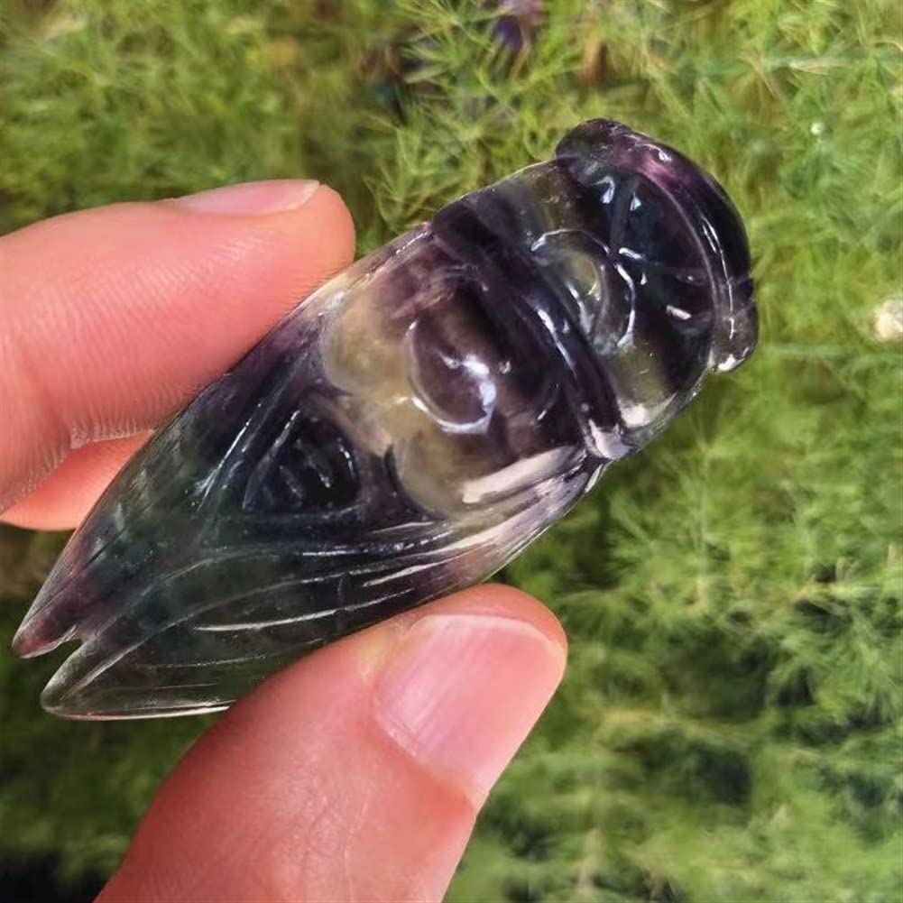 綺麗^ - ^ ❣️ 天然石　瑪瑙  セミ　金蝉　手彫り置物 原石 綺麗^ - ^ 天然石 瑪瑙 セミ 金蝉 手彫り置物 原石｜Yahoo