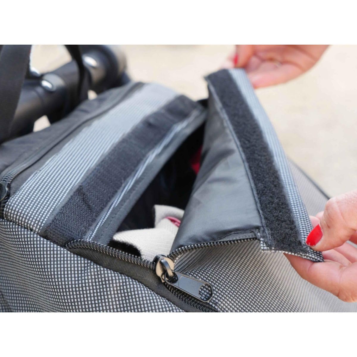 BIKE ORIGINAL Shopping Trailer compatible con e-bike. Unisex-Adulto, Talla Única