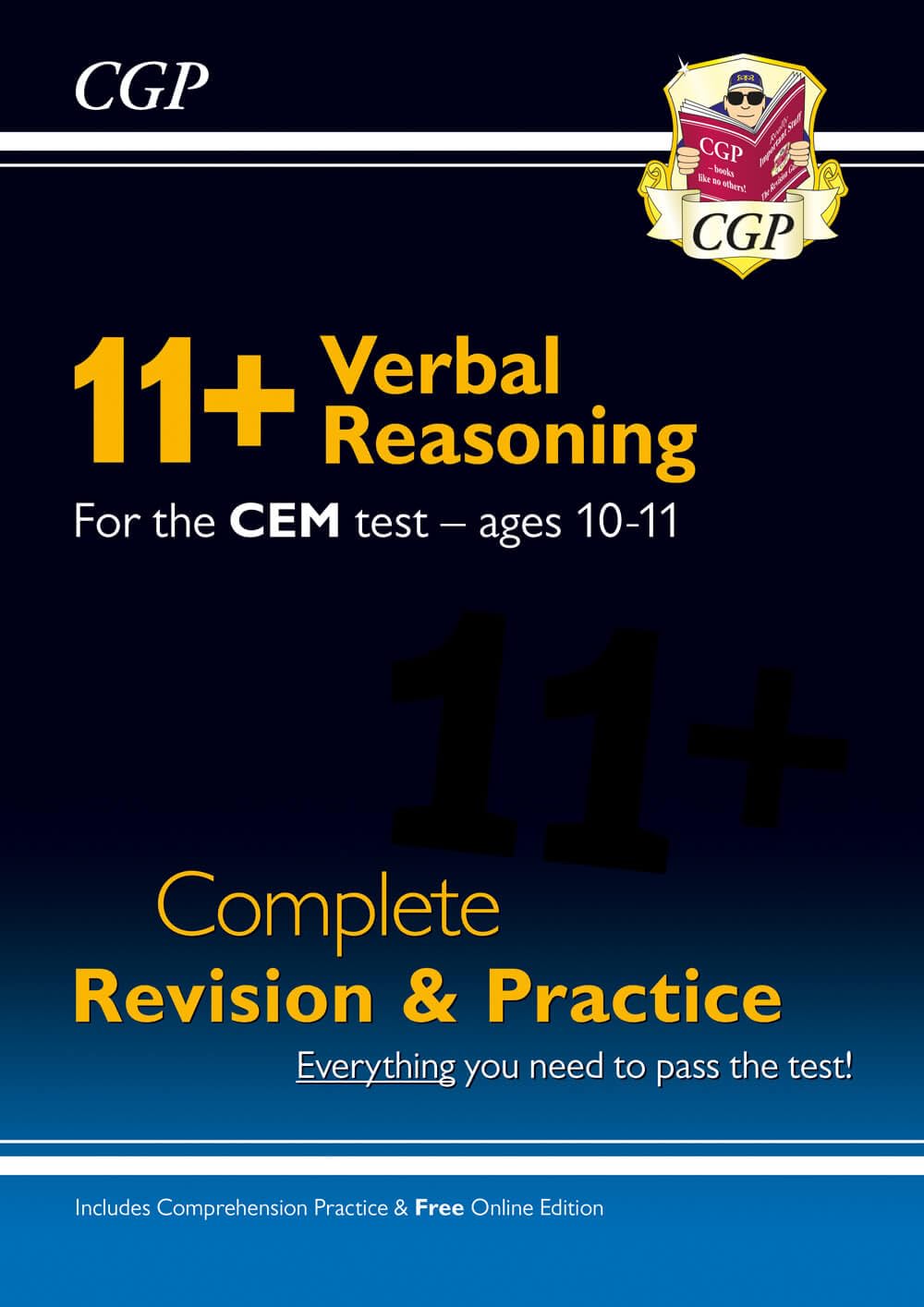 New 11+ CEM Verbal Reasoning Complete Revision and Practice - Ages 10-11 (with
