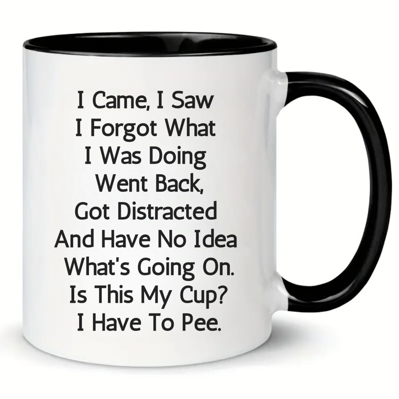 MissDaisy Funny Elderly Mug 11oz Ceramic Coffee Tea Cup Senior Gift Birthday Mothers Day Fathers Day Christmas