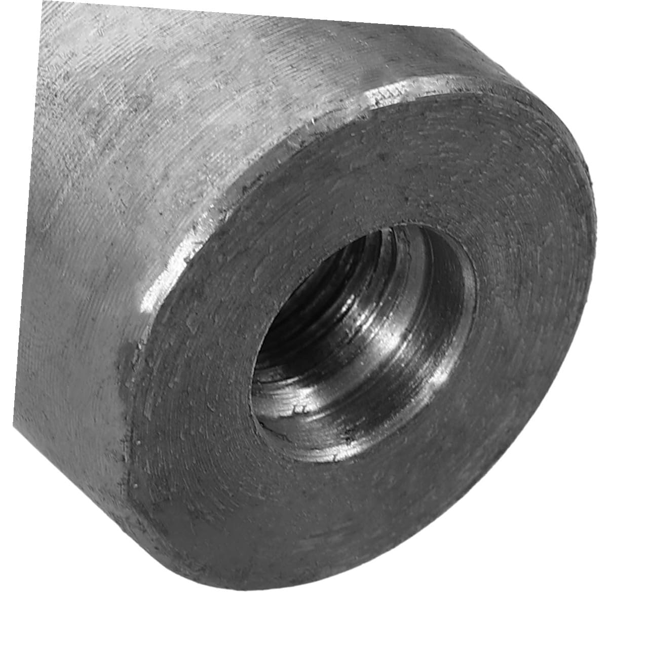 Abaodam Punta Trapano Spaccalegna in Acciaio al Carbonio 42mm, Versatile di Semplice Utilizzo per Spaccare Grandi Quantità di Legna da Ardere