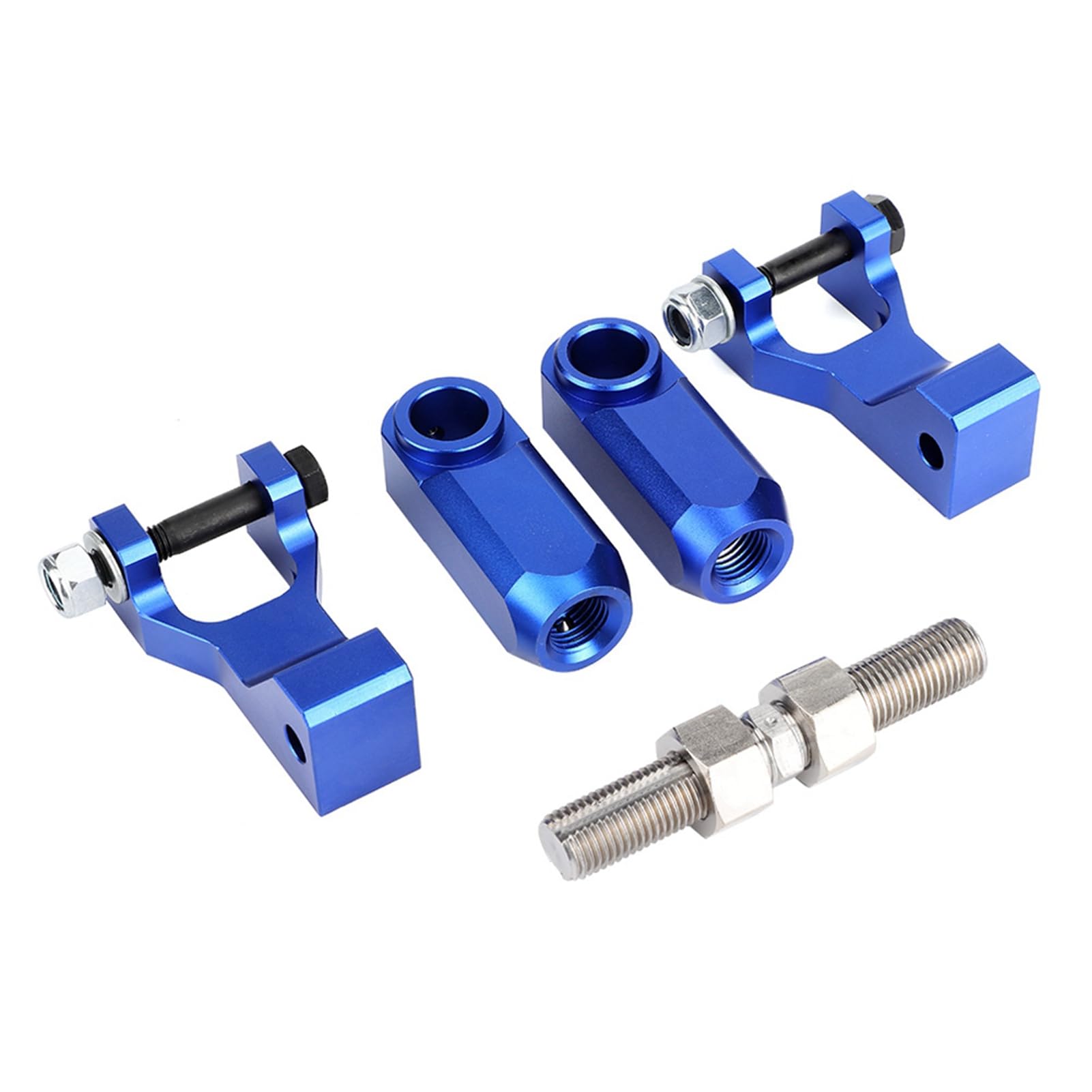 Brilluxa ATV Front Lowering Kit, Aluminum Alloy Material Adjustable Front Rear Lowering Kit Fits for 350 660 700 (Blue)