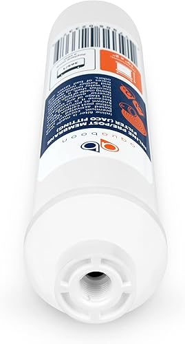 Miniatura 8 de Aquaboon Filtro de agua en línea para refrigerador, paquete de 6 filtros de agua de pulido en líneacarbono para sistema de ósmosis inversa, tamaño