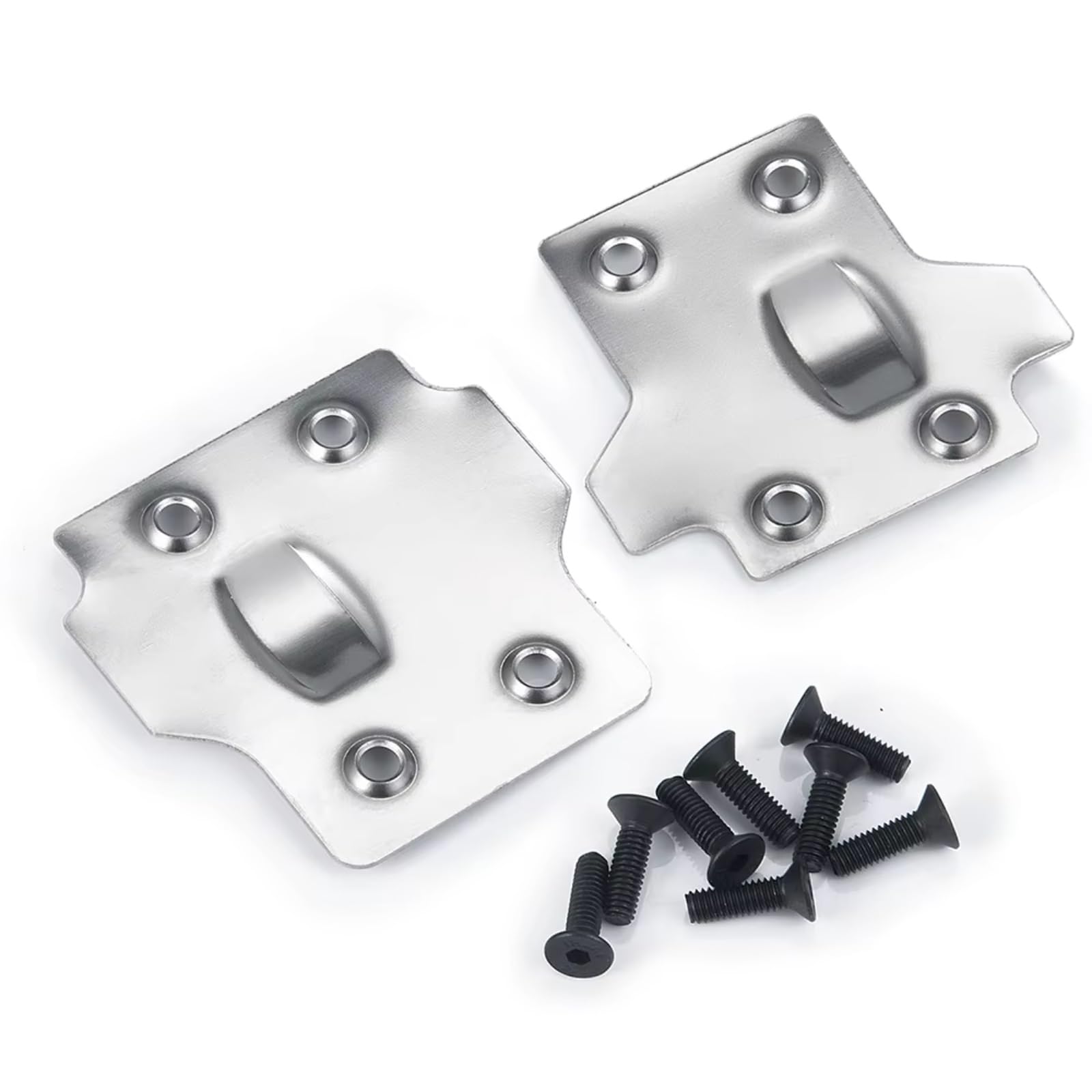 Per Kraton Per Outcast Per Senton Per Talion Per Typhon 1/8 Piastra Protezione Anteriore E Posteriore In Acciaio RC Parti Camion Per Buggy Accessori Giocattoli Rc