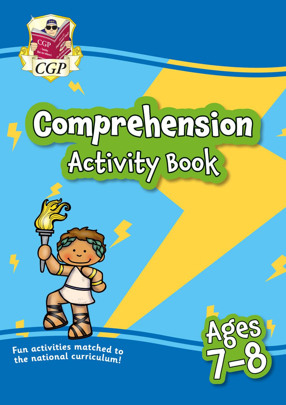 English Comprehension Activity Book for Ages 7-8 (Year 3) (CGP KS2 Activity Books and Cards)