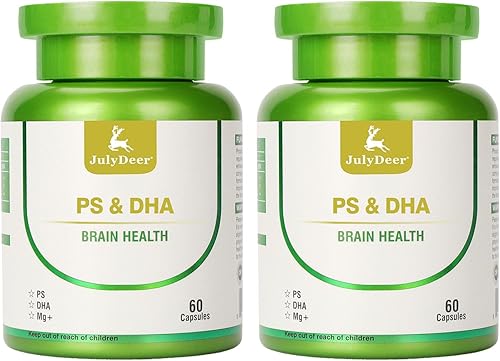 2 botellas de L-treonato de magnesio -100 mg, DHA-100 mg, fosfatidilserina-40 mg, suplementos de complejo de magnesio para la salud cerebral de los