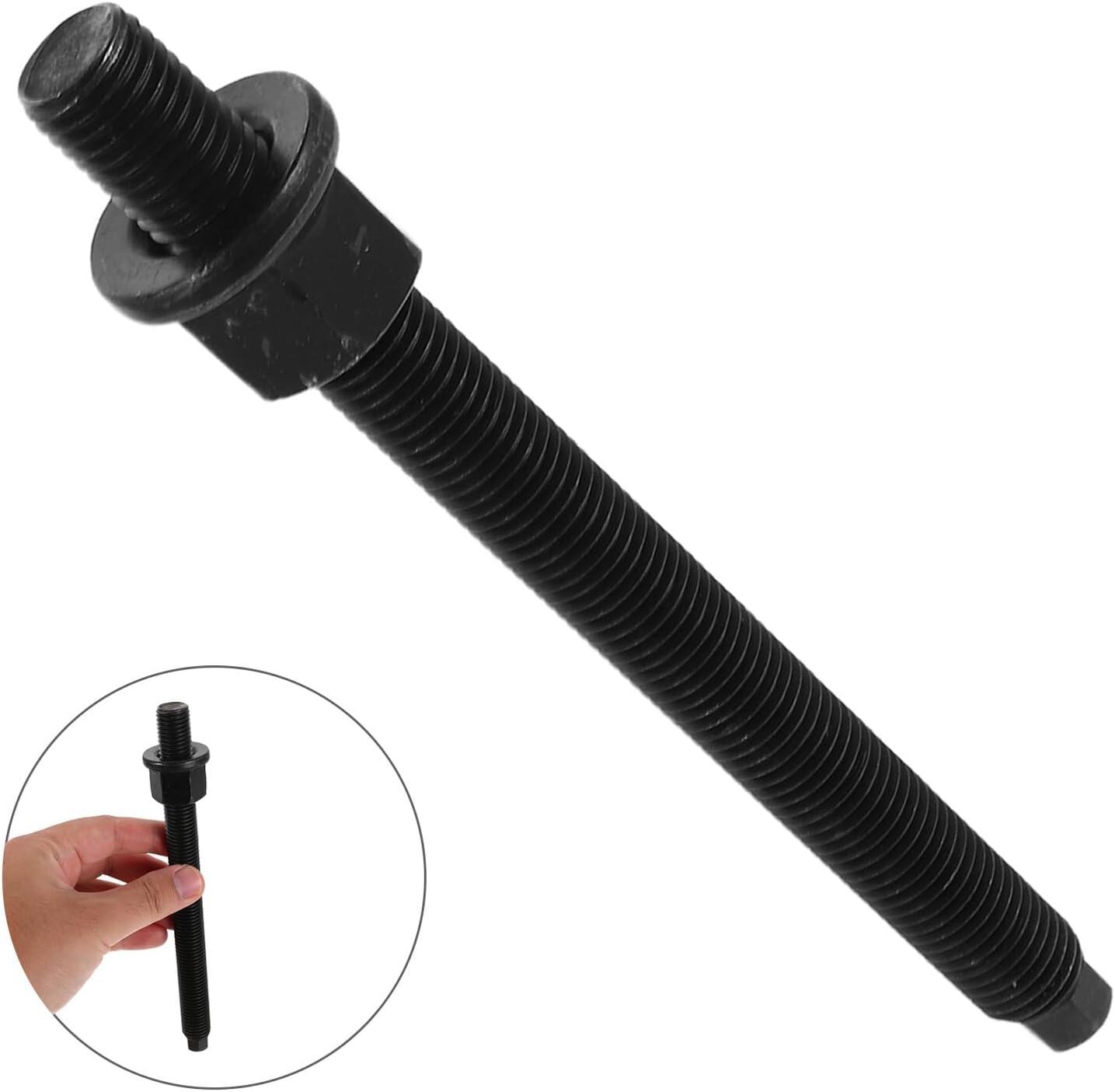 YARNOW Crankshaft Pulley Removal Puller Tool Heavy Duty Drive Pulley Installer Kit for Engine Repair Automotive Mechanic Use