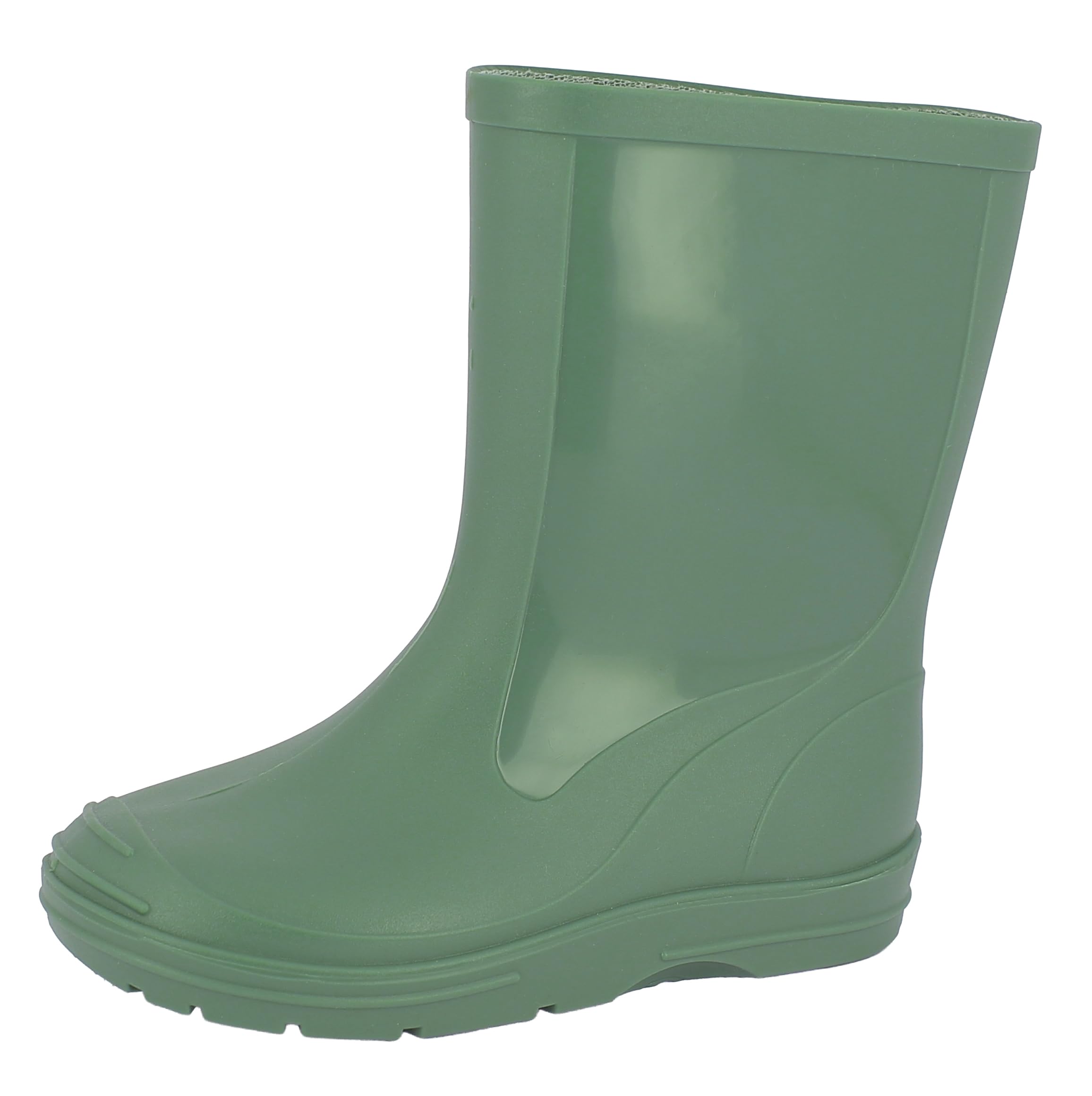 Beck Basic-486, Rain Boots, Olive, 29 EU
