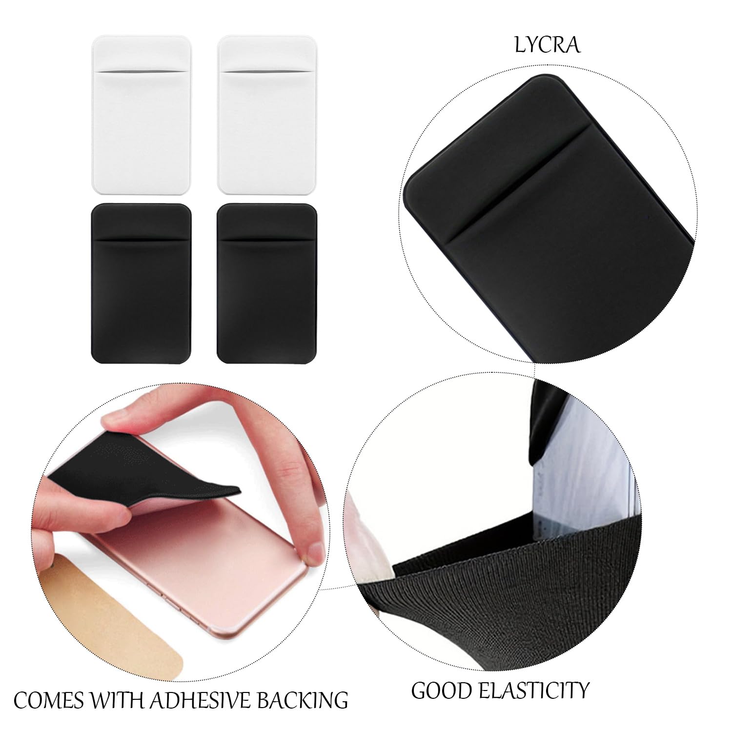 Patch di Back di Telefonia Mobile A 4 Pezzi, Copertura della Scheda per Telefono Cellulare, Accessori per Telefoni Cellulari, Copertura della Scheda Portatile.