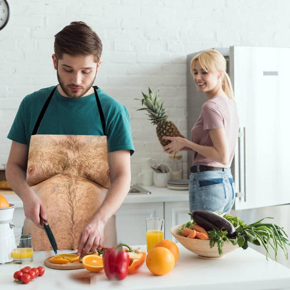 2 Grembiuli Da Cucina Sexy E Divertenti Per Coppie - Impermeabili, Con Motivi Originali - Foto 8