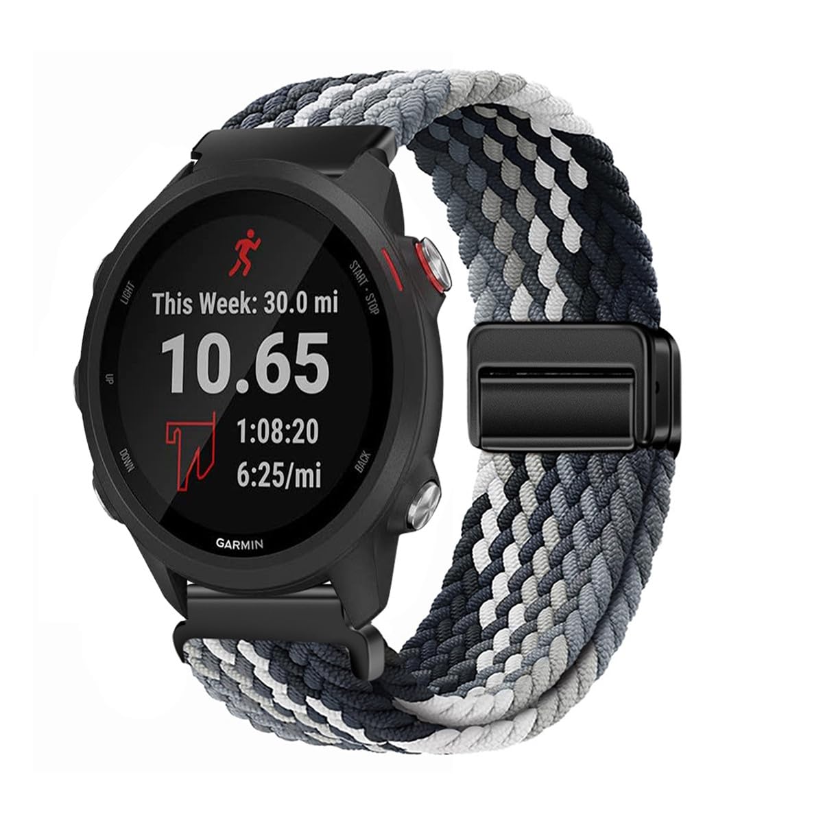 AireWiki Bandas Para Garmin Forerunner 255/255 Music/265/265 Music/965, Correa De Reloj De Nylon