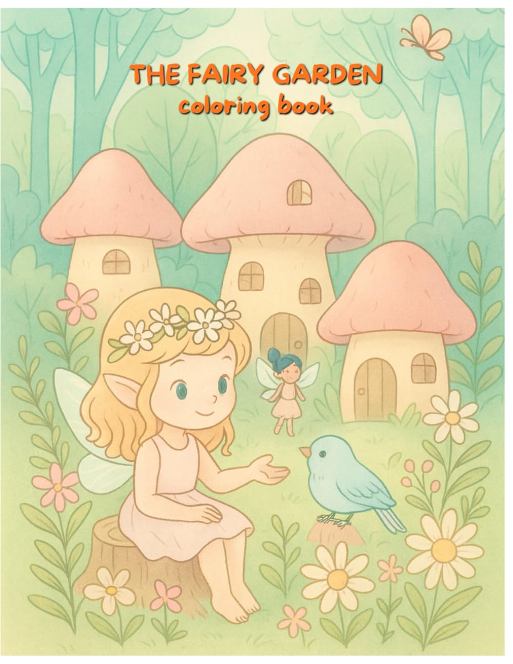 The Fairy Garden: Coloring Book