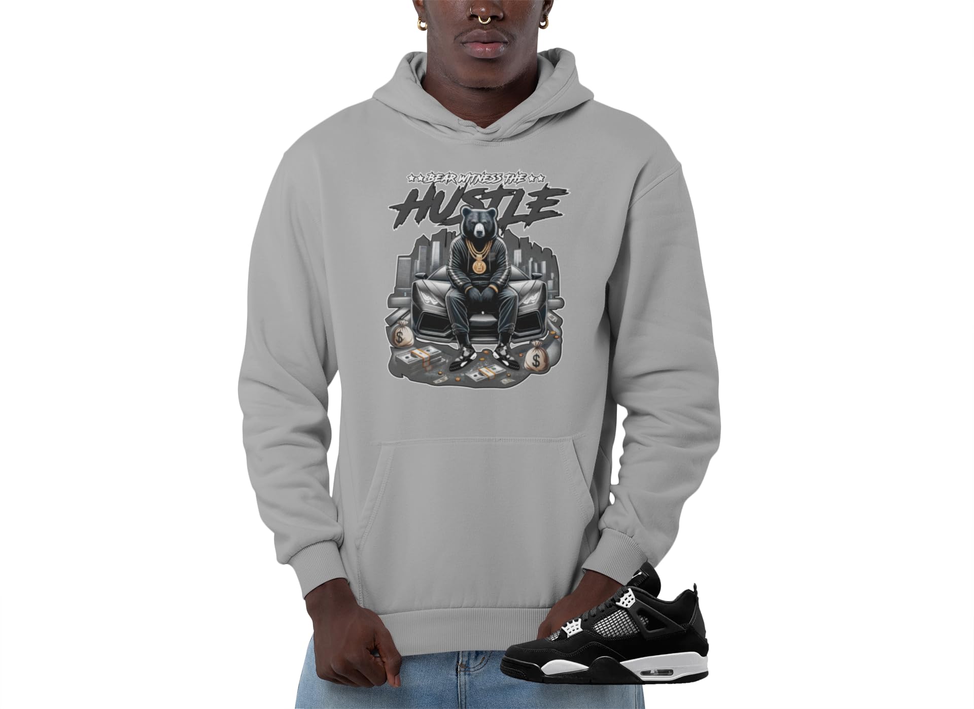 Jordan 4 White Thunder Men