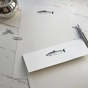 Wagtail Designs Writing Paper Gift Set With A Bee Illustration - View #2