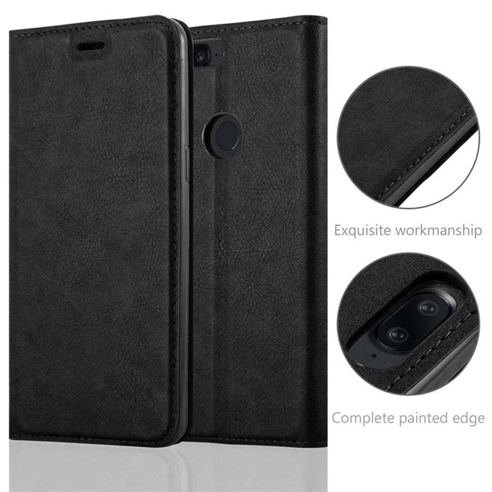 Cadorabo Custodia Libro per OnePlus 5 in CLASSY ARGENTO - con Vani di Carte, Funzione Stand e Chiusura Magnetica - Portafoglio Cover Case Wallet Book Etui Protezione