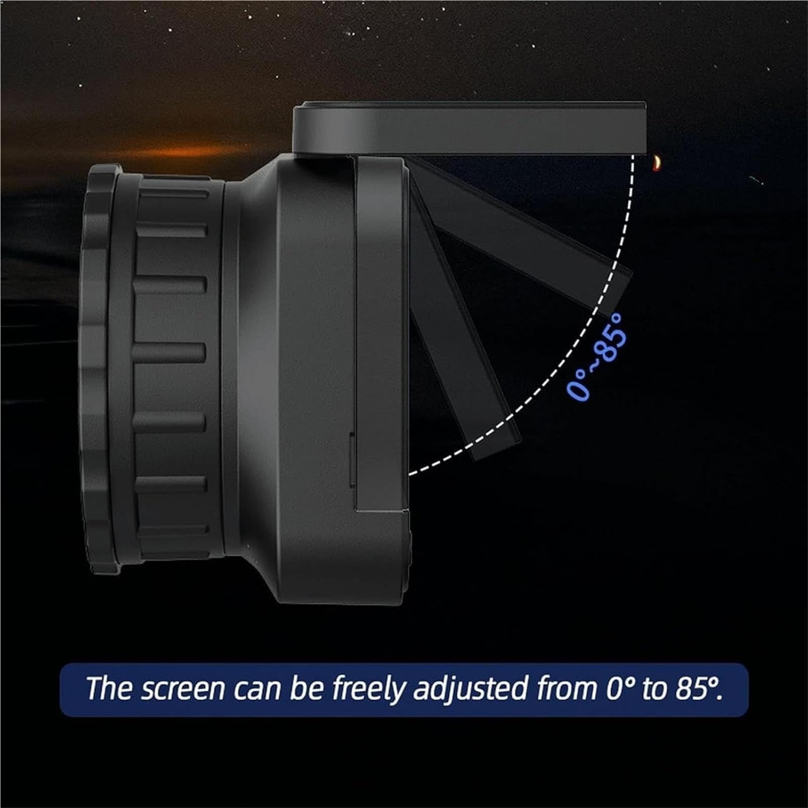 Cámara Telescópica Inalámbrica, Ocular Electrónico Telescopio 4K