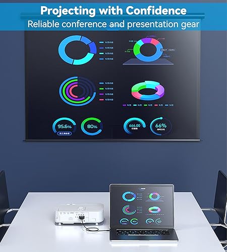 Miniatura 6 de Herfair Cable adaptador USB a VGA, 1080P60Hz USB 3.0 a 15 pines VGA D-sub convertidor macho a macho USB a SVGA adaptador para monitor, PC, laptop,