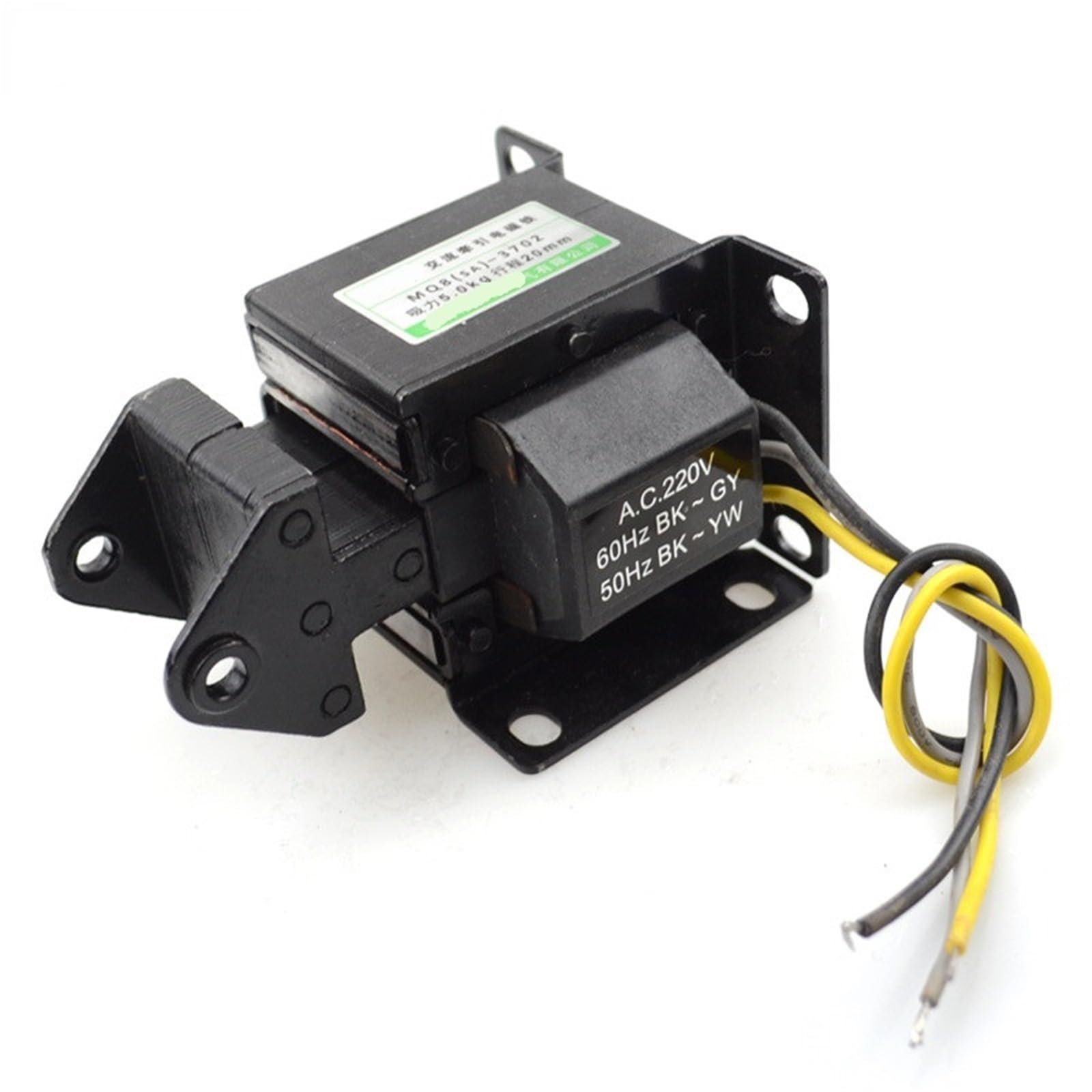 Électroaimant solénoïde SA-3702 AC 380V actionneur traction 20 mm