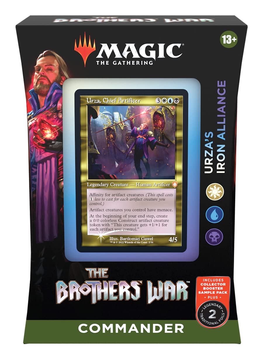 マジック：ザ・ギャザリング THE BROTHERS WAR 統率者 Amazon.co.jp: マジック:ザ・ギャザリング 兄弟戦争統率者デッキ 英語