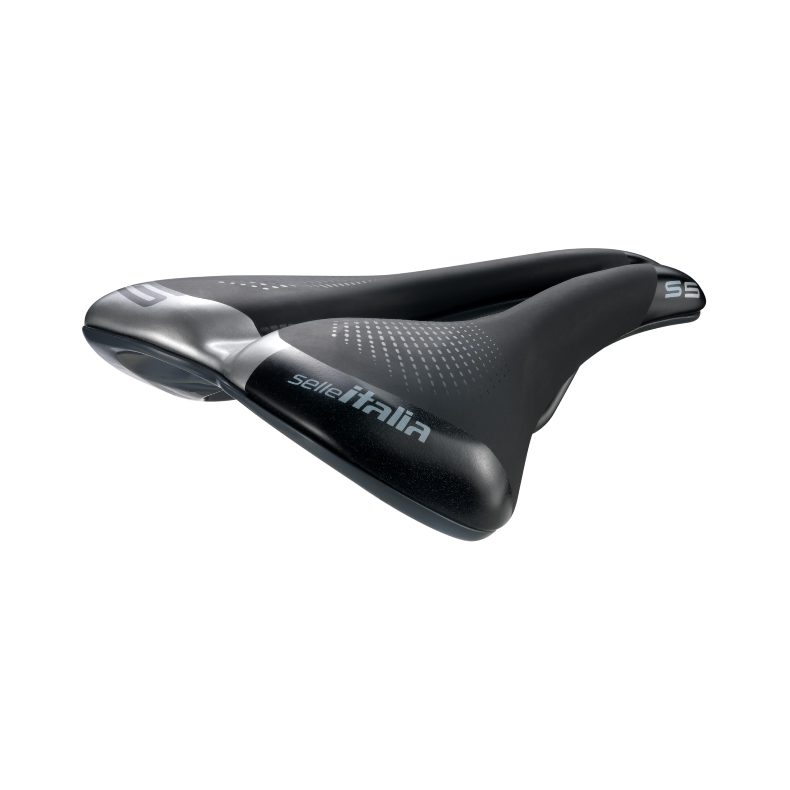 Selle Italia S5 Saddle 180x255mm (L3) MAX Gel Superflow - Weight:, Black