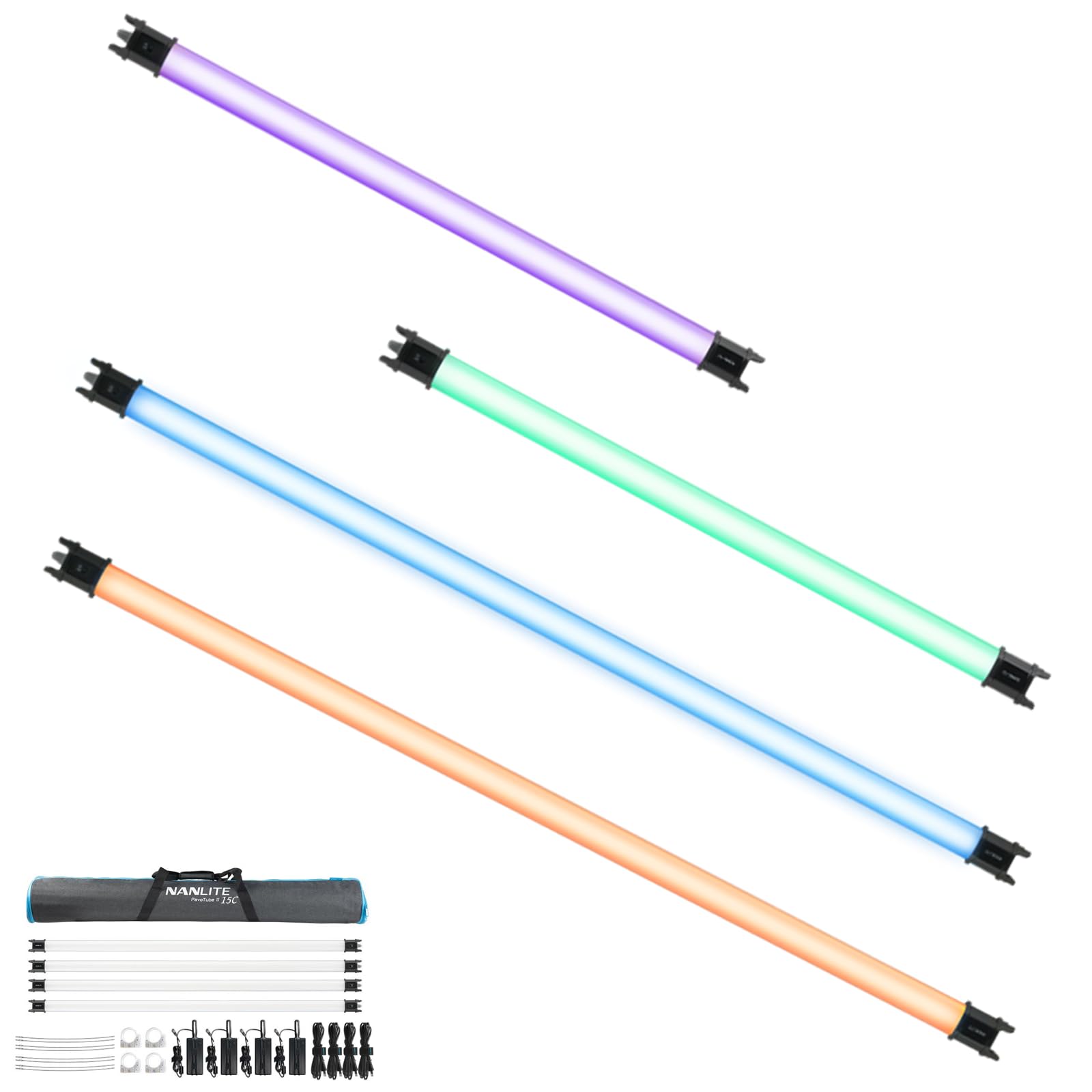 Amazon.com : NANLITE PavoTube II RGBWW LED Light Tube, Color RGBWW