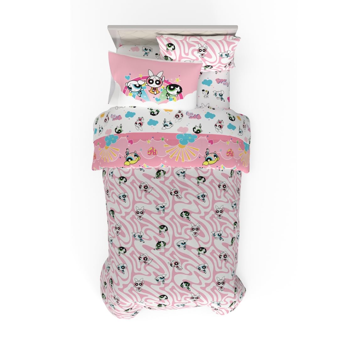 Amazon.co.jp: Franco Collectibles Powerpuff Girls Bedding 5 Piece