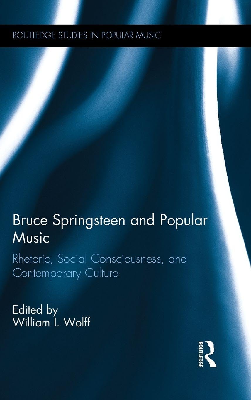 Bruce Springsteen and Popular Music : livre de musicologie et rock US