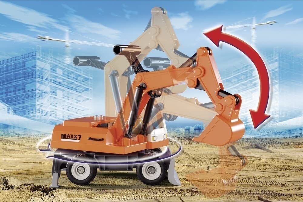 PLAYMOBIL 6860 Schaufelbagger mit Räumschild