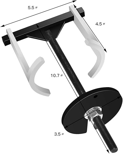 Miniatura 6 de Goplus Transmission Spring Compressor, Automatic Transmission Clutch Removing Installing Tool Kit, Strut Spring Compressor
