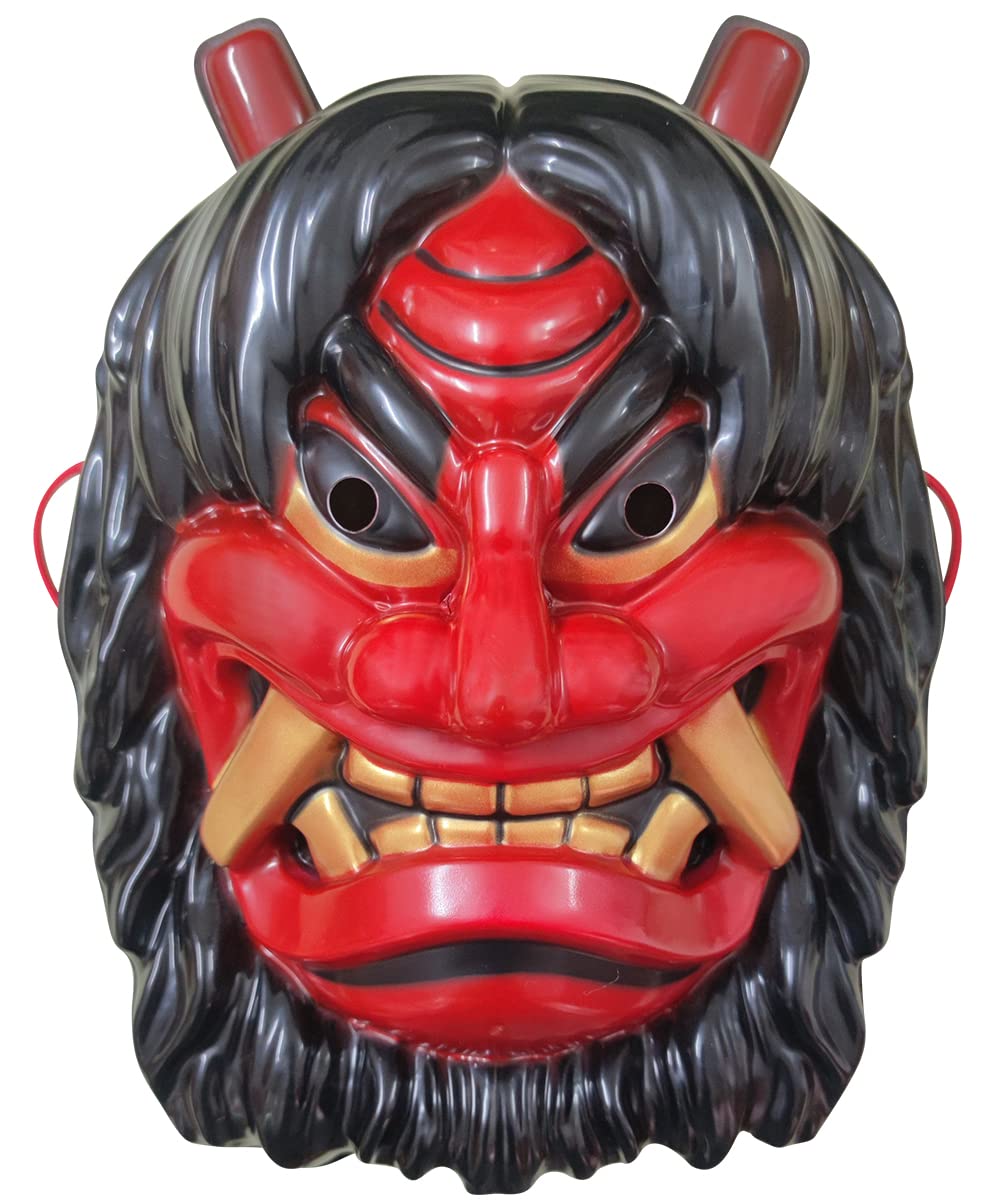 Amazon.co.jp: [Meccol] 鬼のお面 鬼面 鬼 フェイスマスク 節分